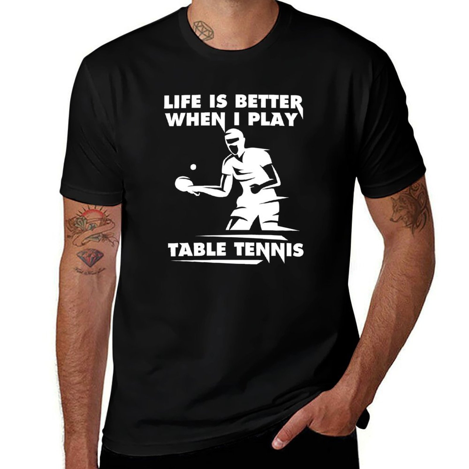 Table Tennis Basic - Life is better when i play