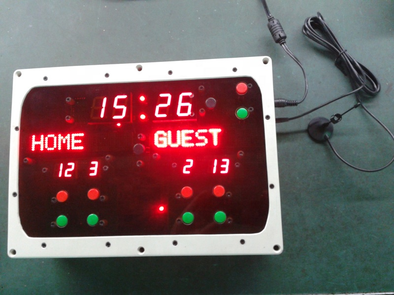Table Tennis Scoreboard - Remote Wireless Electronic Digital Football Volleyball