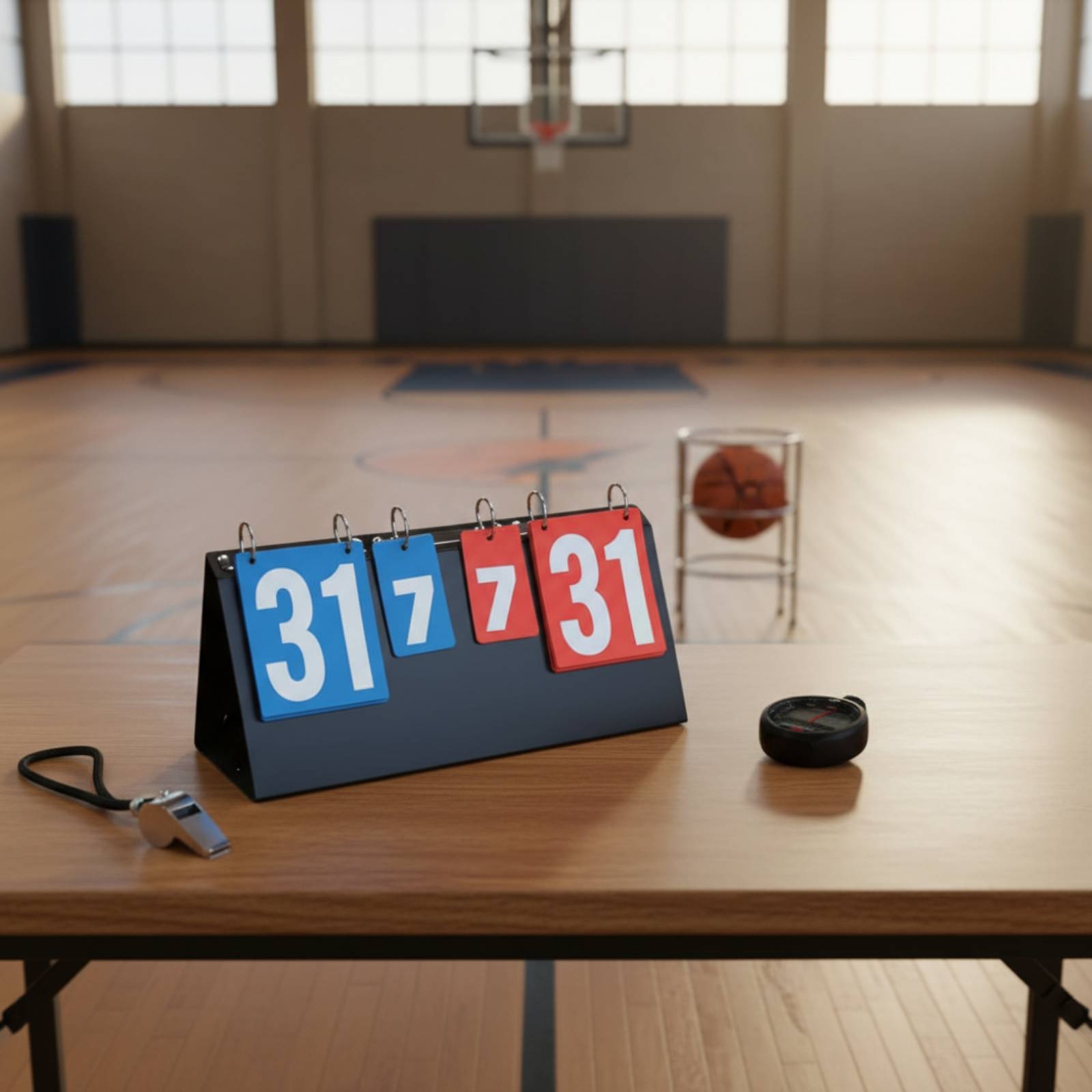 Table Tennis Scoreboard - Portable Flip Scoreboard Multi-Sport Flip Scoreboard
