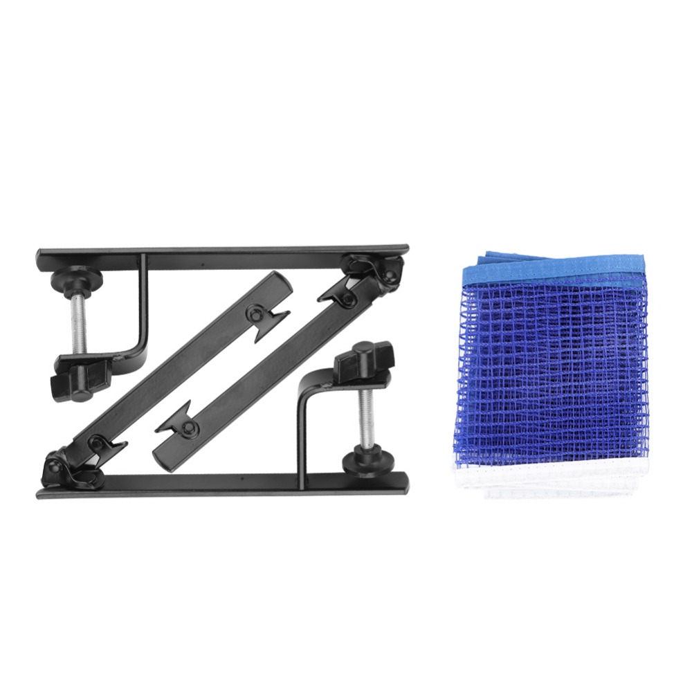 Table Tennis Net Set - Nylon Table Tennis Net Metal Adjustable