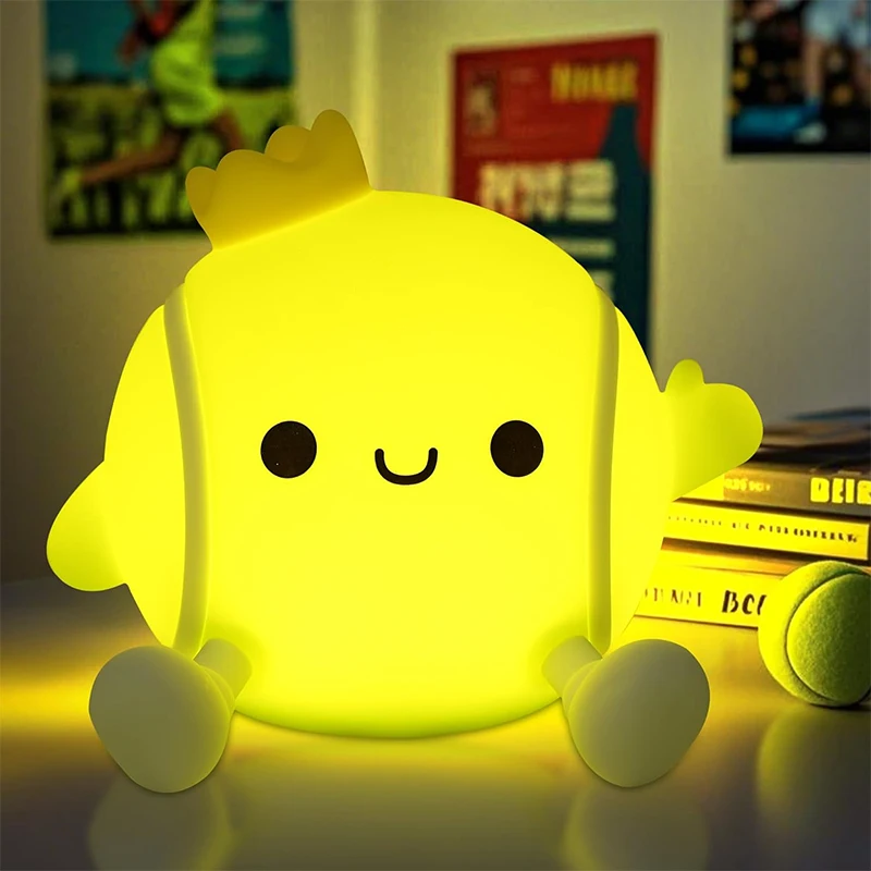 Table Tennis Touch - NEW Cute Tennis Night Light Silicone