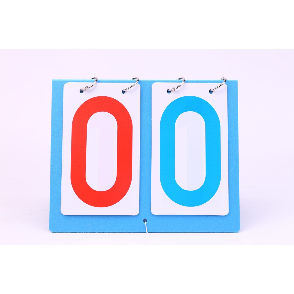 Table Tennis Scoreboard - PVC Flip Scoreboard Suitable for Basketball