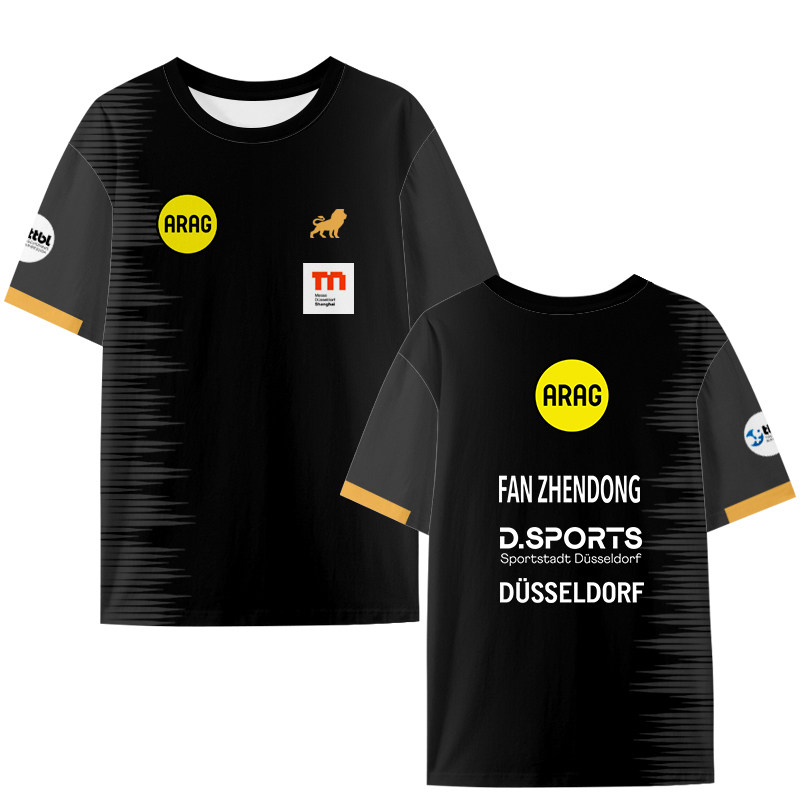 Table Tennis Drawing - Fan Table Tennis Jersey Men Short