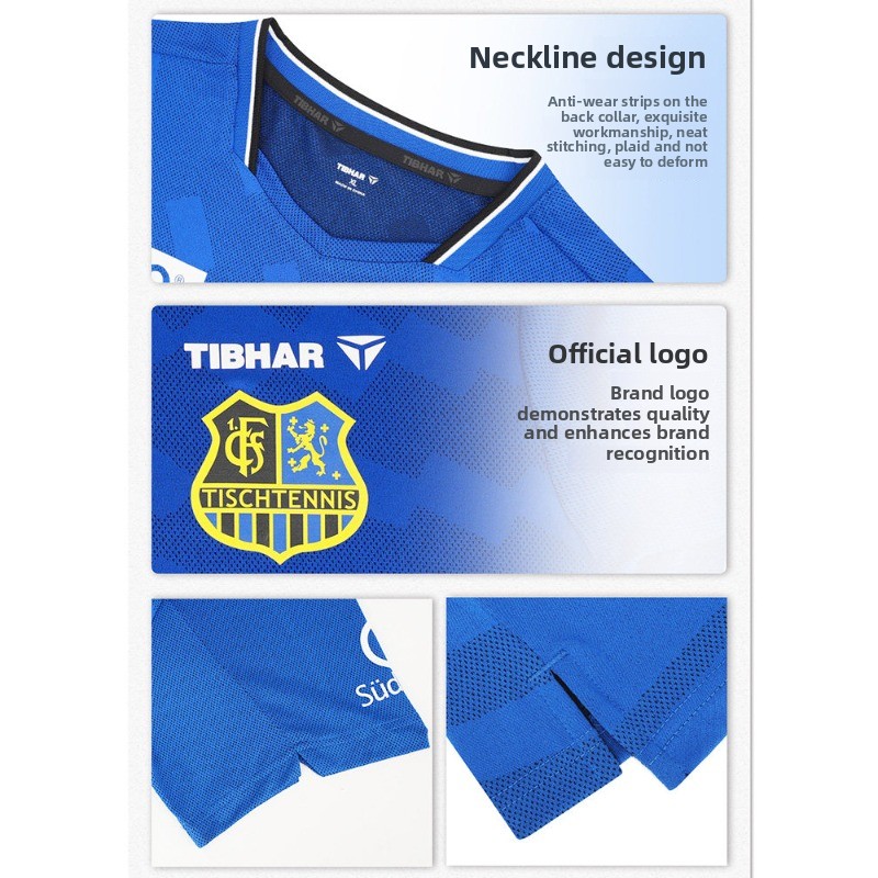 TIBHAR table tennis sportswear - Table Tennis China review and price