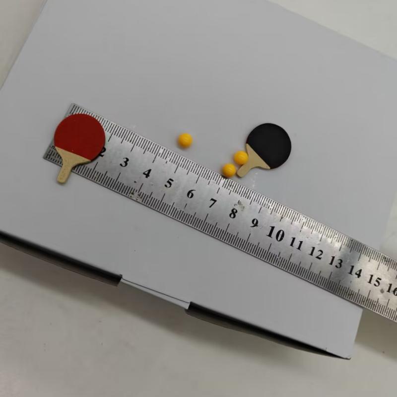 1Set Dollhouse Miniature Ping  - Table Tennis Balls review and price
