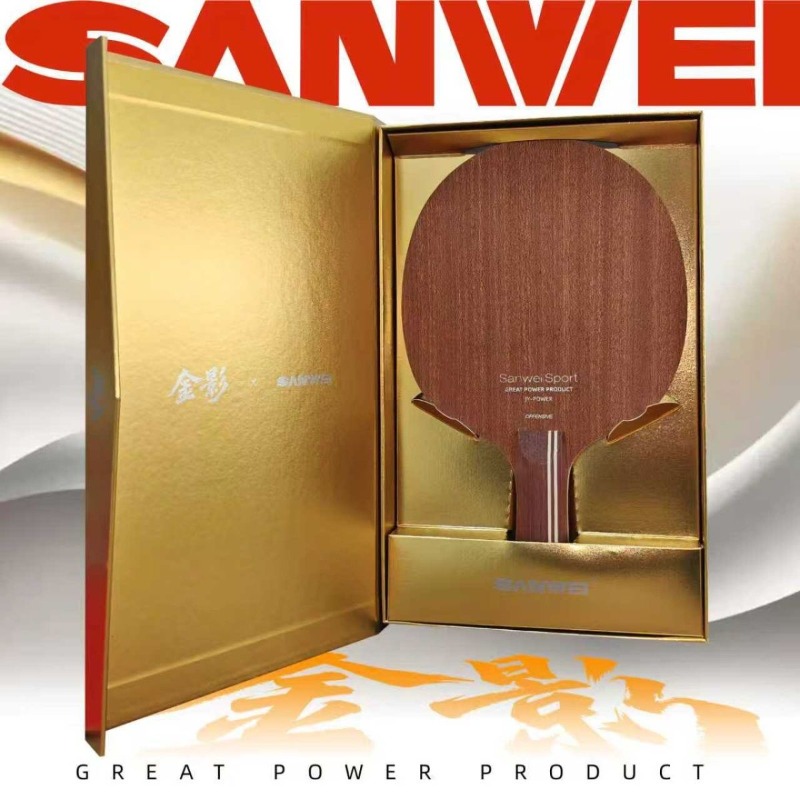 SANWEI Golden Shadow Super 75  - Xu Xin Table Tennis review and price