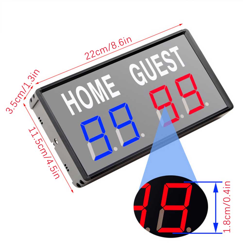 4-Digit LED Electronic Score K - Table Tennis Scoreboard review and price