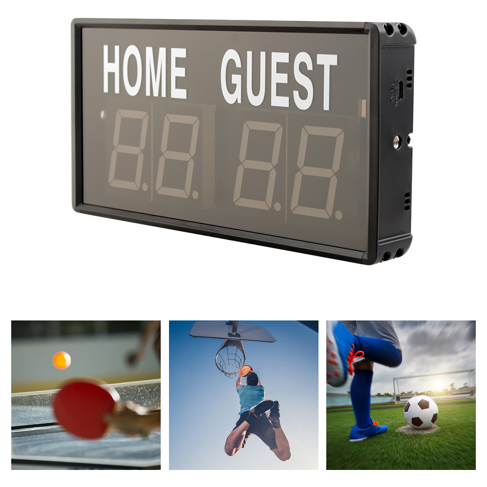 Portable 4 Digit LED Scoreboar - Table Tennis Scoreboard review and price