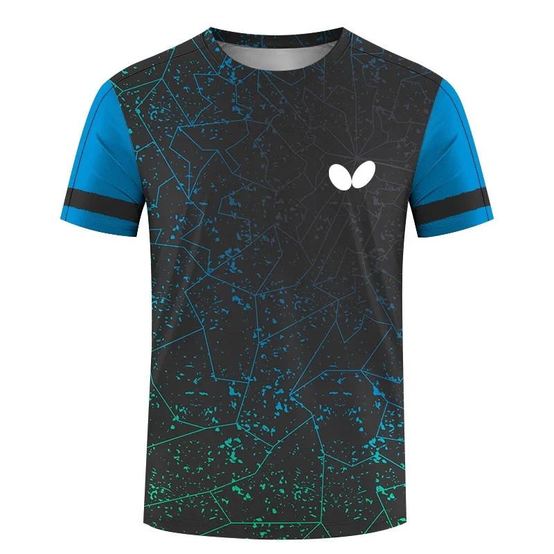 Men's short-sleeve, round-neck - Table Tennis Jersey Butterfly review and price