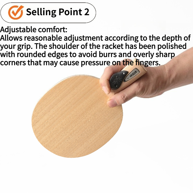 Table Tennis Blade Handle Gene - Xu Xin Table Tennis review and price