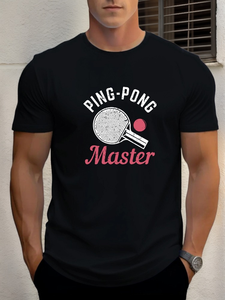 Mens Tee Ping Pong Master Tabl - Table Tennis Basic review and price