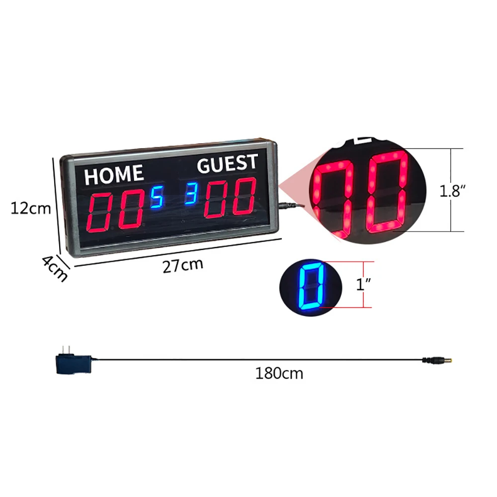 6-digit Electronic Scoreboard  - Table Tennis Scoreboard review and price