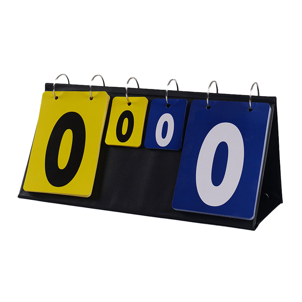 Black blue yellow Flip Scorebo - Table Tennis Scoreboard review and price