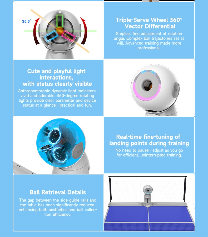 Upgraded Version Electric Inte - Table Tennis Ball review and price