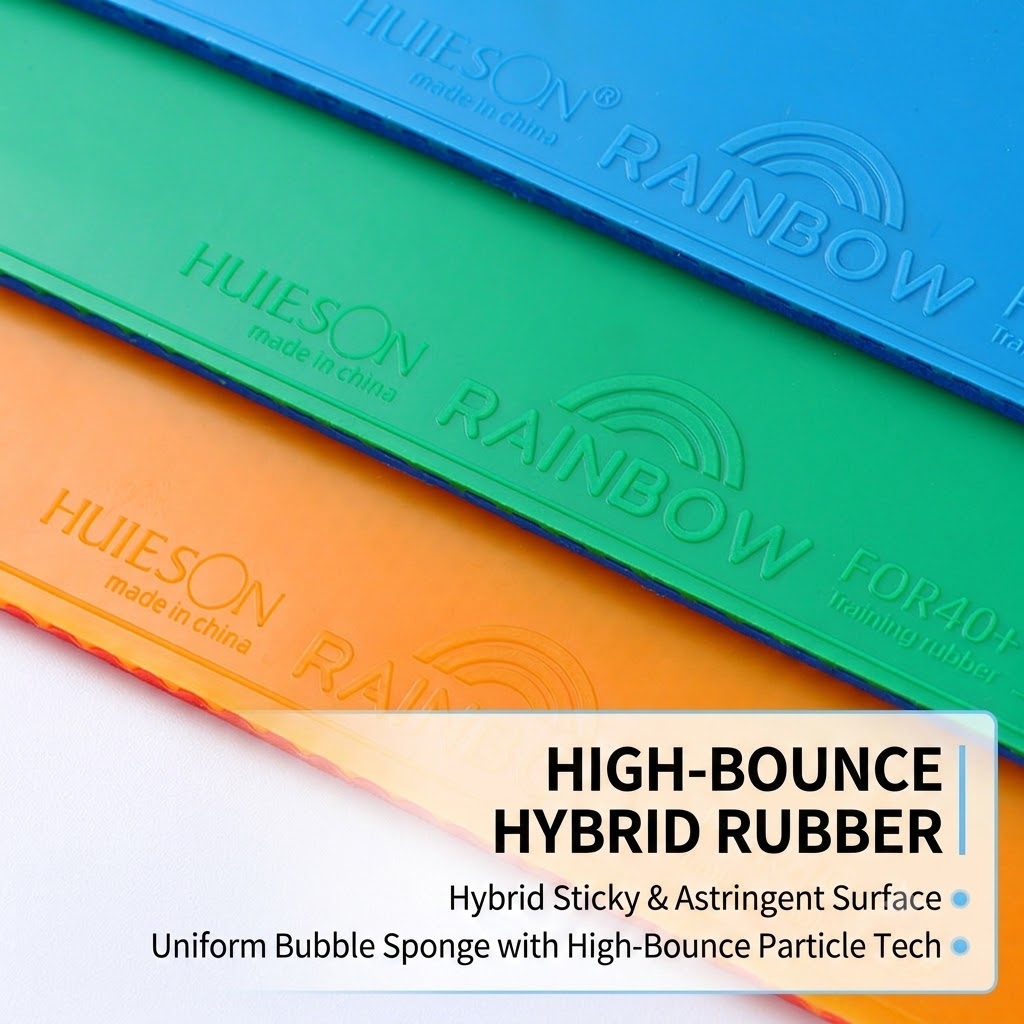 Colorful Table Tennis Rubber R - Table Tennis Basic review and price